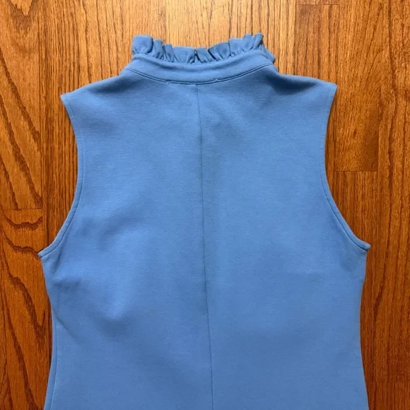 Jean-Pierre Klifa Wellington Sleeveless Dress in Hudson Blue size L - Picture 9 of 14